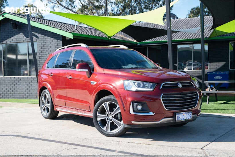 Red 2018 Holden Captiva Wagon 7 Ltz (Awd) (5Yr)