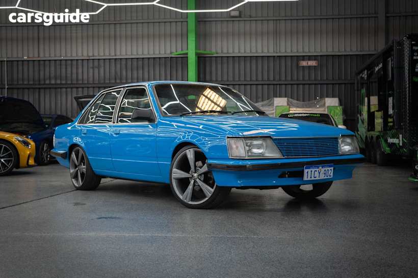 Blue 1983 Holden Commodore Sedan SLE R