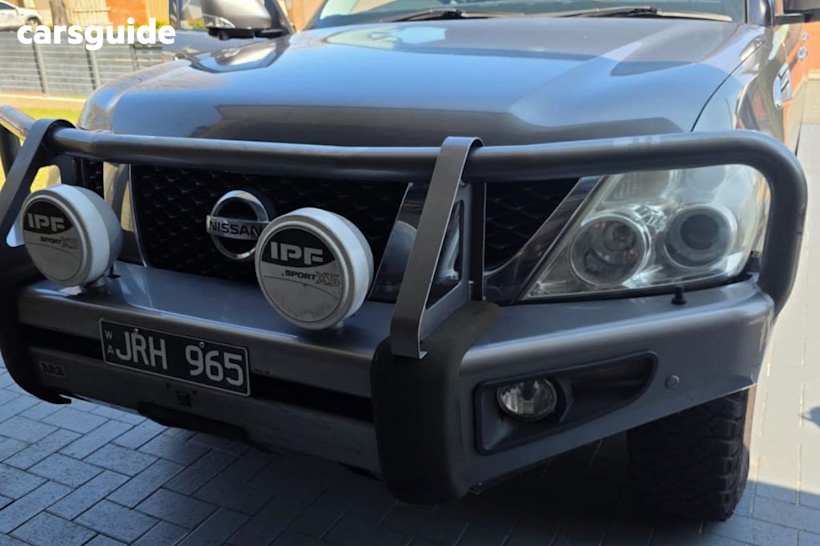 Grey 2013 Nissan Patrol SUV TI-L 4X4