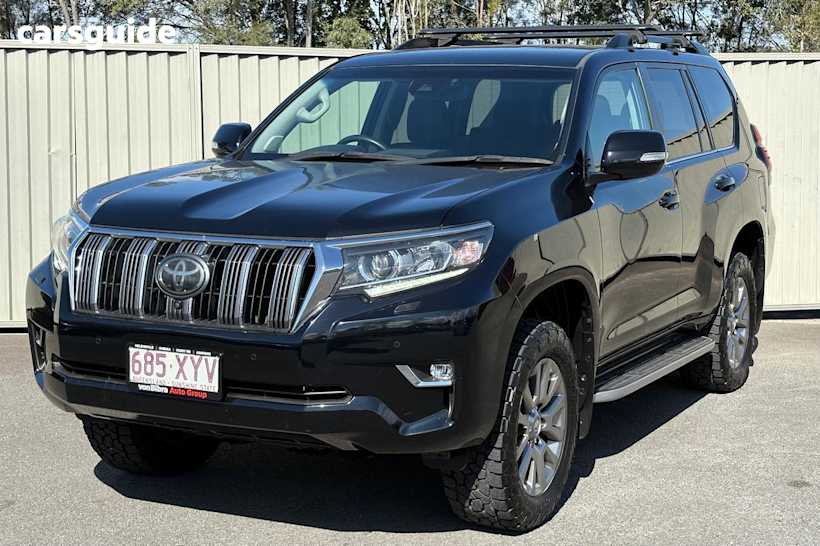 Black 2018 Toyota Landcruiser Prado Wagon Vx (4X4)
