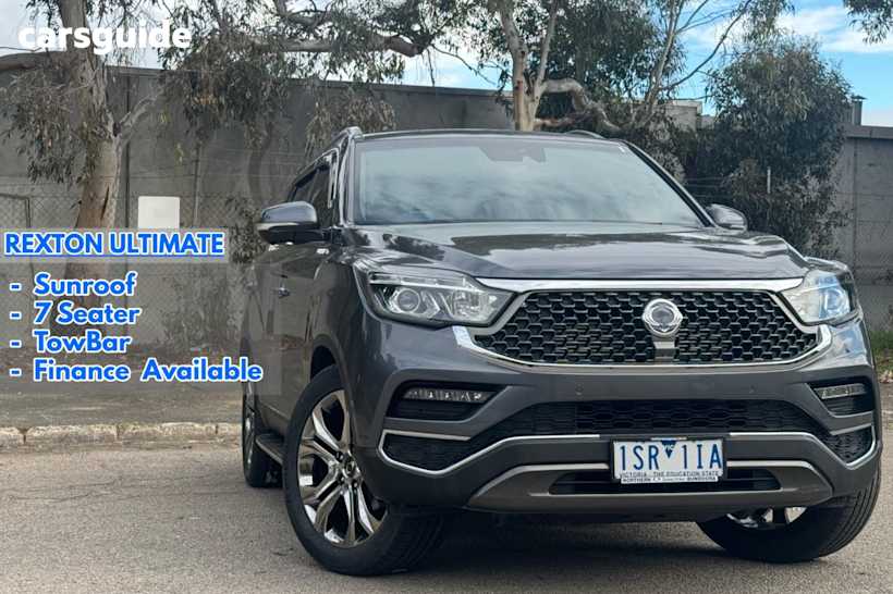 Grey 2020 Ssangyong Rexton SUV ULTIMATE 4X4