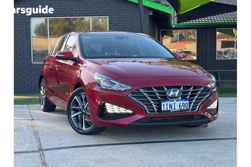 Red 2021 Hyundai I30 Hatchback Active