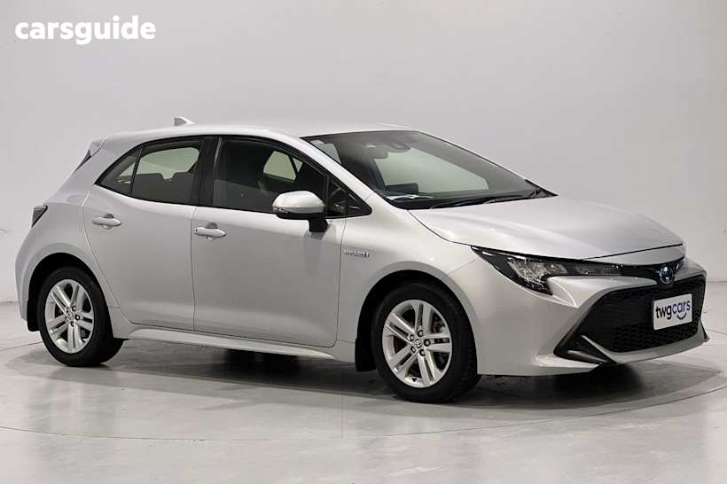 Silver 2019 Toyota Corolla Hatch ASCENT SPORT HYBRID F
