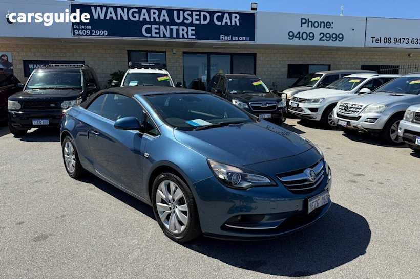 Blue 2014 Holden Cascada Convertible