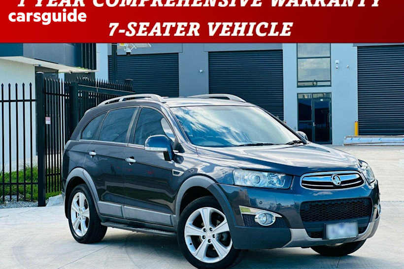 Grey 2014 Holden Captiva SUV LTZ CG MY14