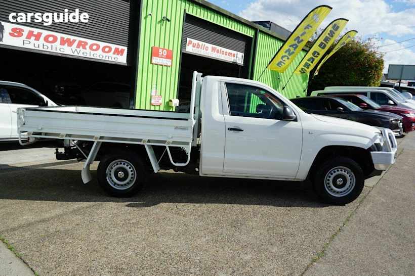 White 2012 Volkswagen Amarok Ute Tray TSI300 R