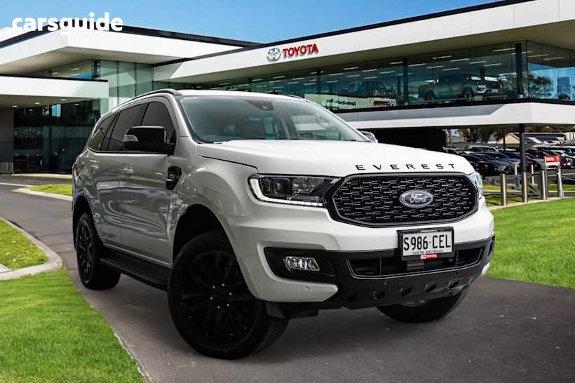 White 2021 Ford Everest SUV SPORT 4X4