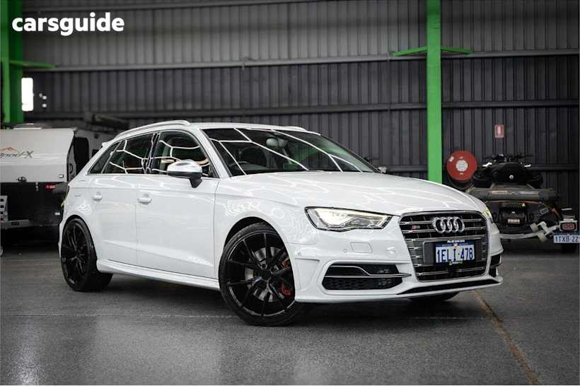 White 2014 Audi S3 Hatch 4WD