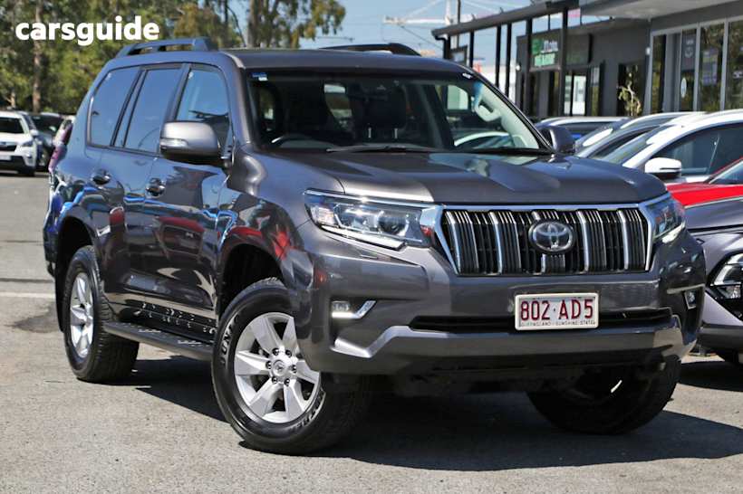 Grey 2020 Toyota Landcruiser Prado SUV GXL 4X4