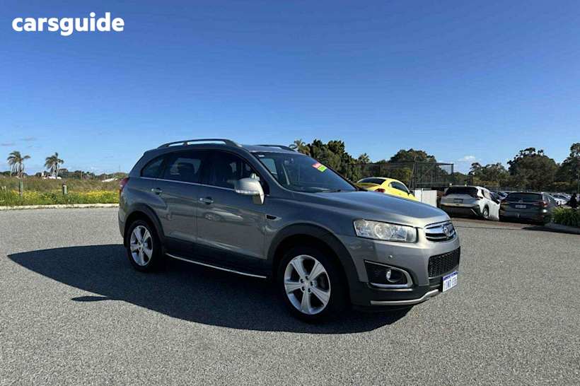 Grey 2013 Holden Captiva Wagon 7 Ltz (4X4)