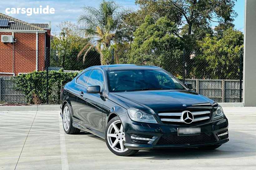 Black 2015 Mercedes-Benz C-CLASS Coupe C180 AVANTGARDE R