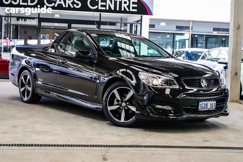 Black 2016 Holden UTE Ute Tray SV6 R