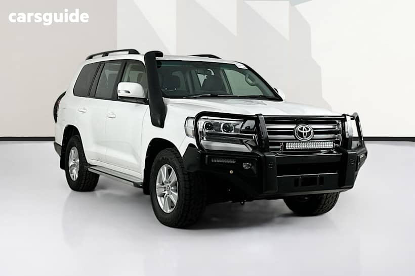 White 2018 Toyota Landcruiser Wagon Gxl (4X4)