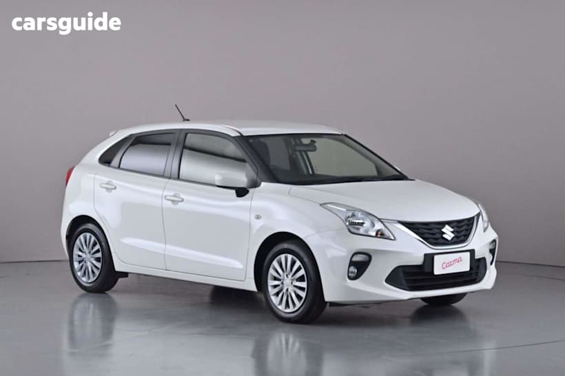 White 2019 Suzuki Baleno Hatchback Gl