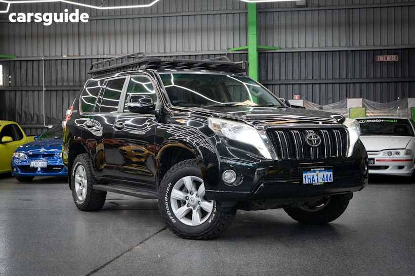 Black 2015 Toyota Landcruiser Prado SUV GXL 4X4