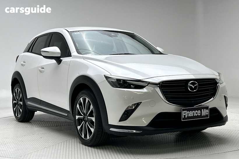 White 2019 Mazda CX-3 SUV STOURING F