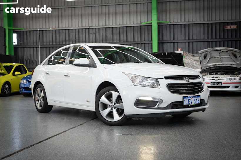 White 2016 Holden Cruze Sedan Z-SERIES F