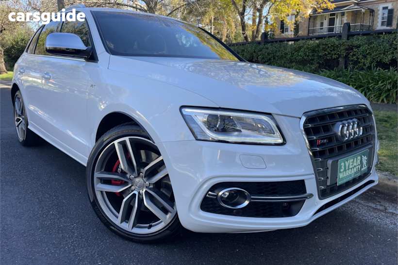 White 2016 Audi SQ5 Wagon 3.0 Tdi Quattro