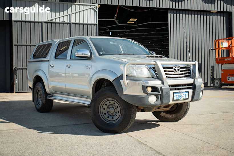 Gold 2012 Toyota Hilux Ute Tray SR5 4X4
