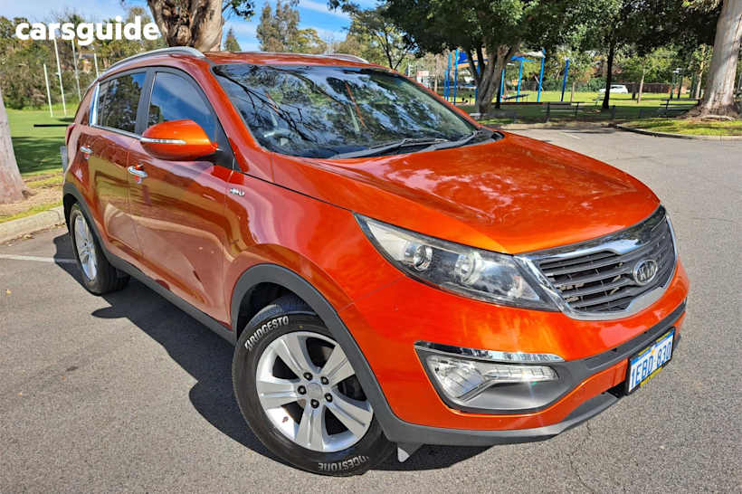 Orange 2012 Kia Sportage SUV SLI 4X4