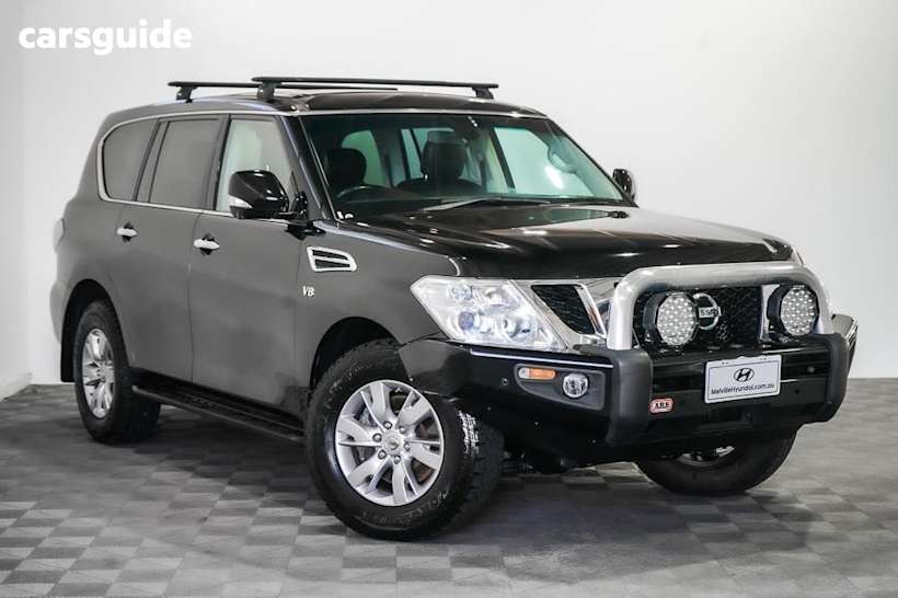 Black 2015 Nissan Patrol Wagon Ti (4X4)