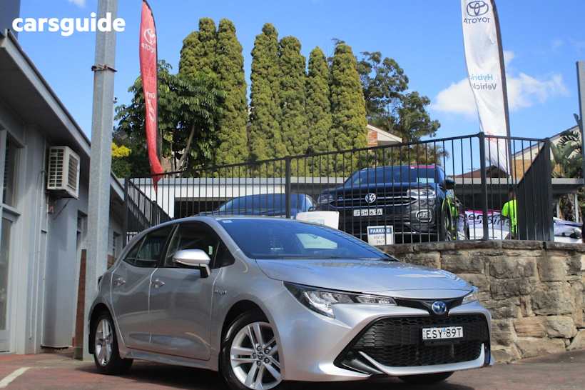 Silver 2022 Toyota Corolla Hatch ASCENT SPORT HYBRID F