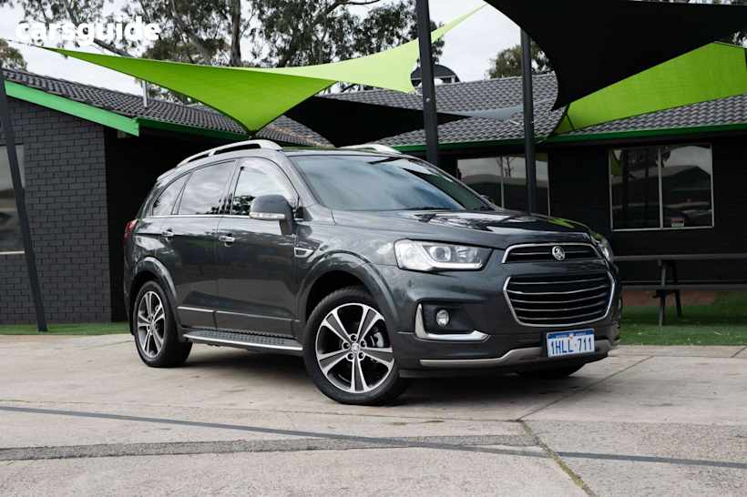 Grey 2017 Holden Captiva SUV LTZ 4X4