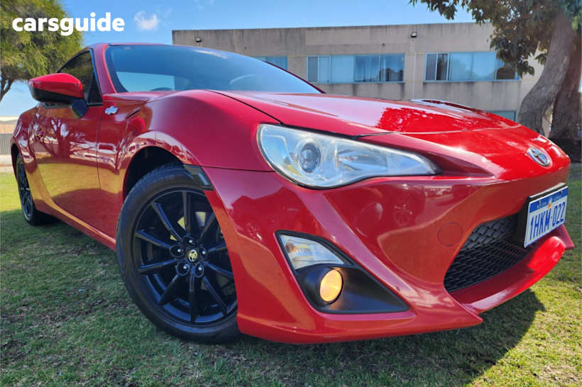 Red 2013 Toyota 86 Coupe Gt