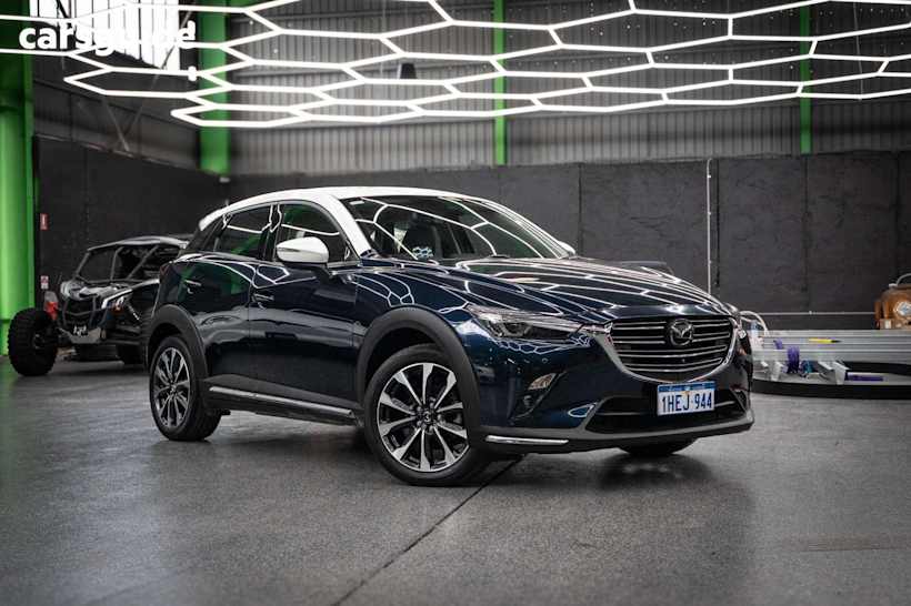 Blue 2020 Mazda CX-3 SUV AKARI F