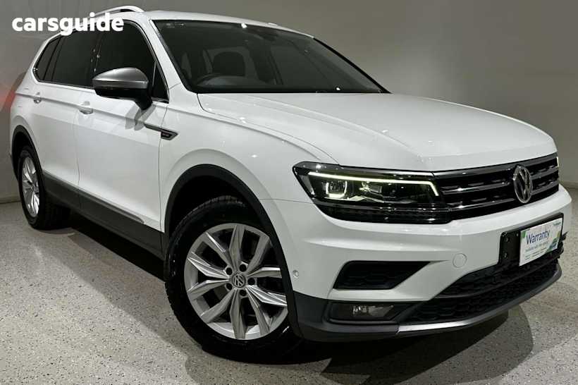 White 2018 Volkswagen Tiguan SUV 132TSI COMFORTLINE ALLSPACE 4WD