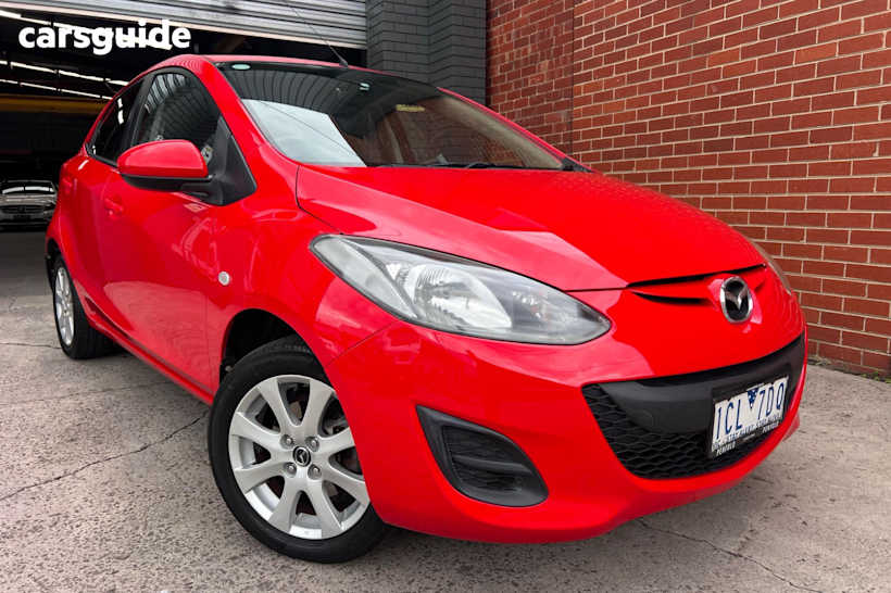 Red 2013 Mazda Mazda2 Hatch NEO SPORT DE MY14