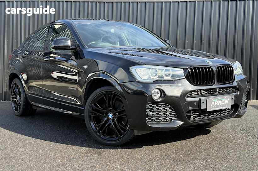 Black 2017 BMW X4 SUV XDRIVE20D 4X4