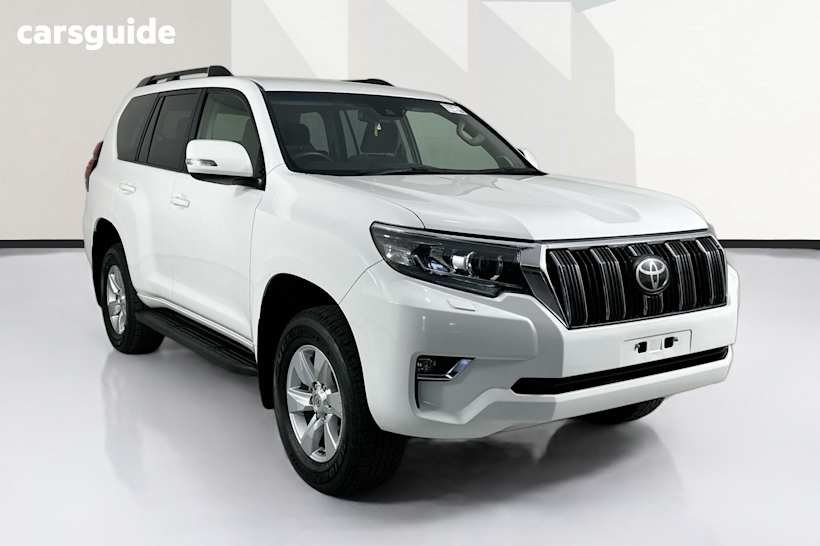 White 2021 Toyota Landcruiser Prado Wagon Gxl