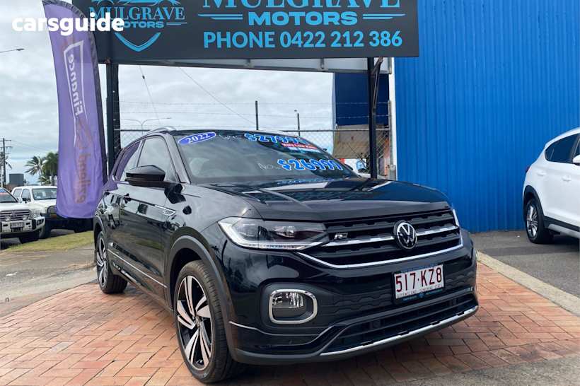 Black 2022 Volkswagen T-Cross Wagon 85Tsi Style