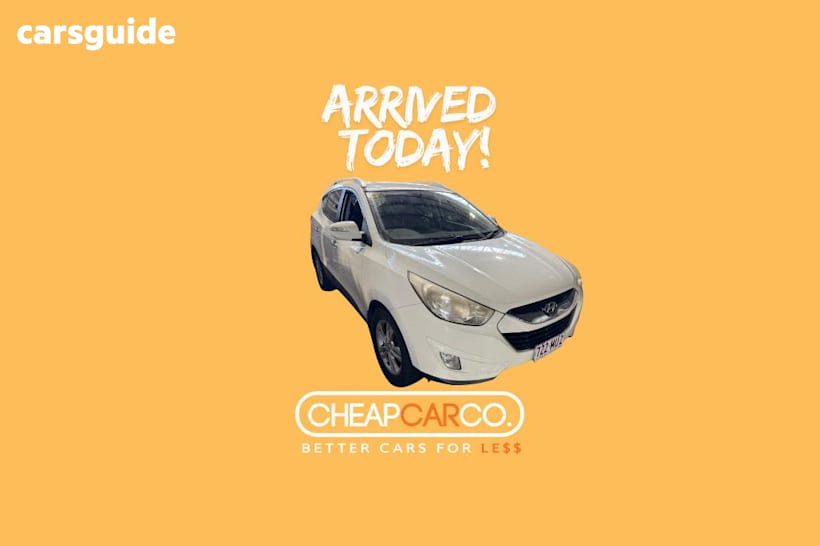 White 2010 Hyundai IX35 Wagon Elite (Awd)