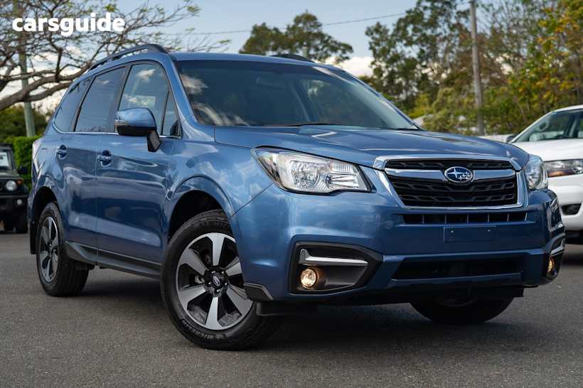 Blue 2017 Subaru Forester SUV 2.5I-L 4WD