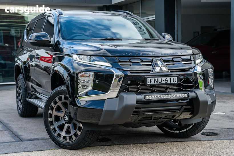 Black 2024 Mitsubishi Pajero Sport SUV GSR 4X4