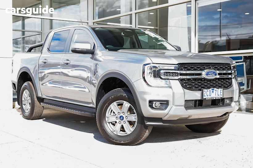 Silver 2025 Ford Ranger Ute Tray XLT 4X4