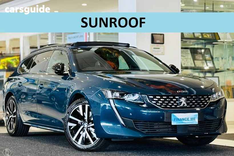 Blue 2019 Peugeot 508 SUV GT F