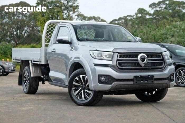 Silver 2025 GWM Cannon Cab Chassis Premium (4X2)