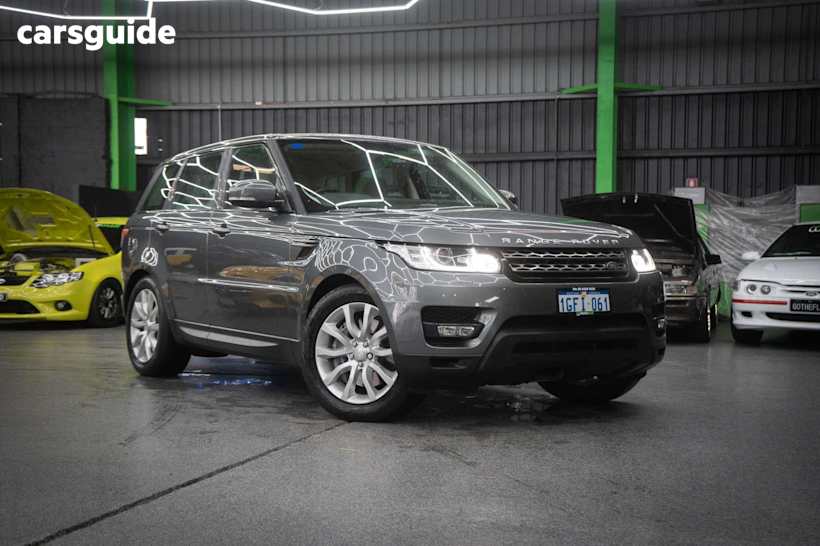 Grey 2016 Land Rover Range Rover Sport SUV SDV6 SE 4X4
