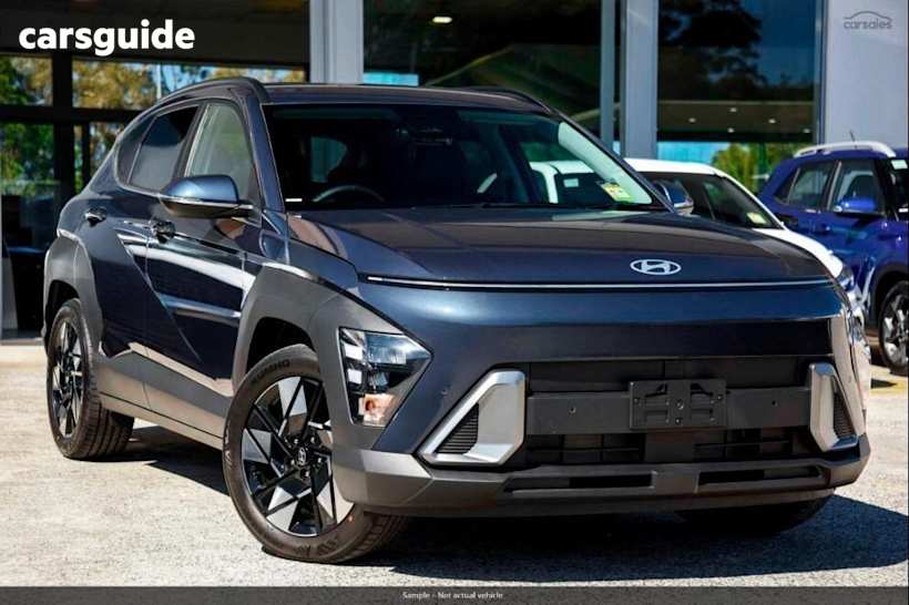 Blue 2025 Hyundai Kona SUV F