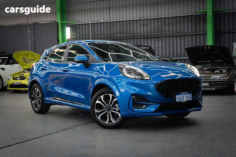 Blue 2022 Ford Puma SUV ST-LINE F