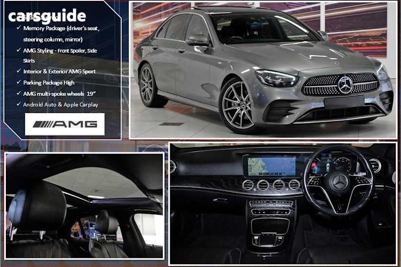 Grey 2021 Mercedes-Benz E-CLASS Sedan E200 R