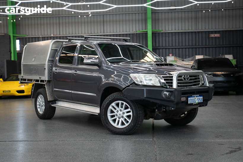 Grey 2012 Toyota Hilux Ute Tray SR5 4X4