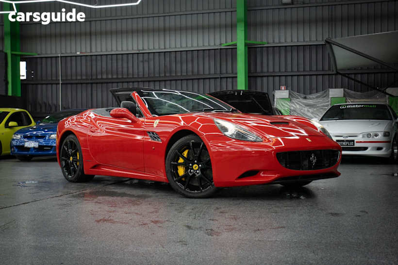 Black 2009 Ferrari California Convertible R