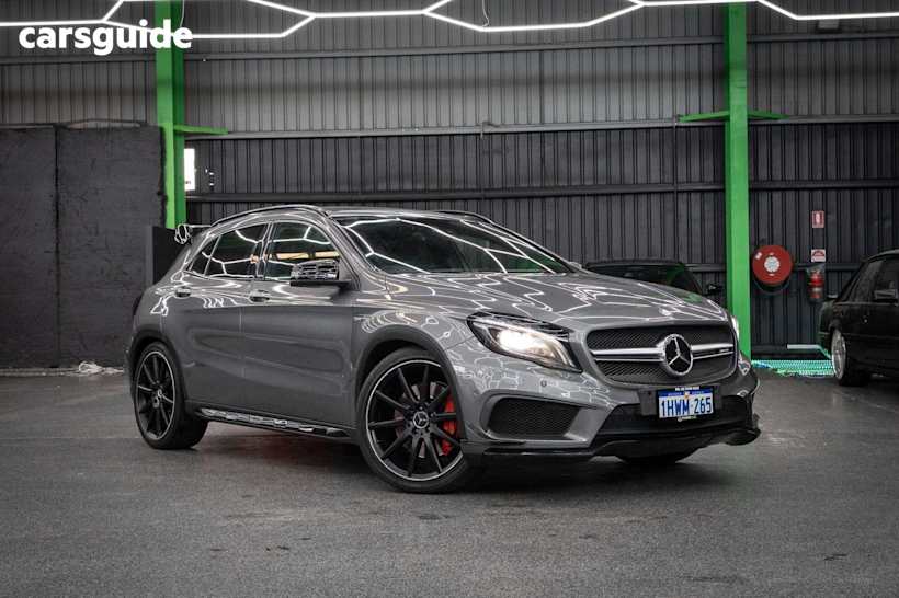Grey 2014 Mercedes-Benz GLA-Class SUV GLA45 AMG 4WD