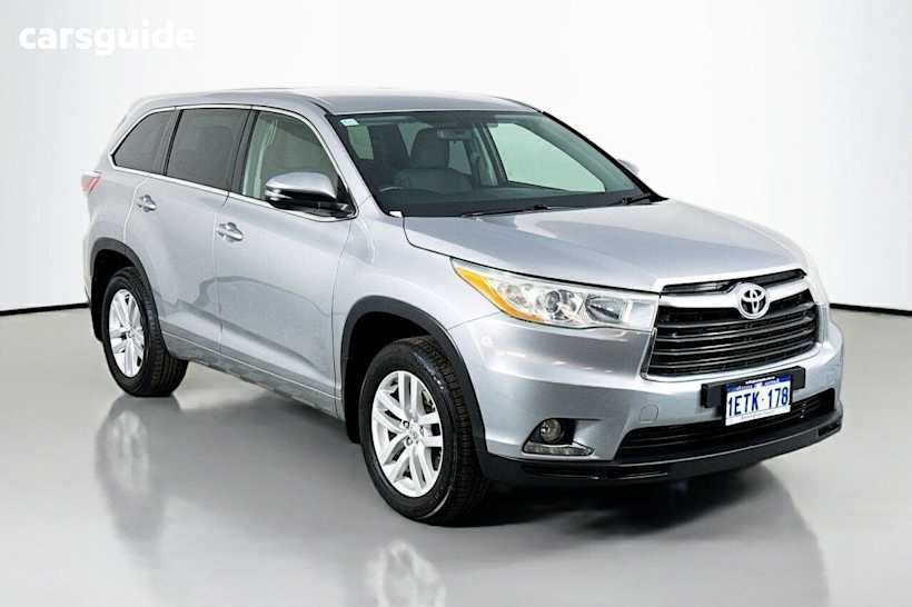 Silver 2015 Toyota Kluger Wagon Gx (4X2)