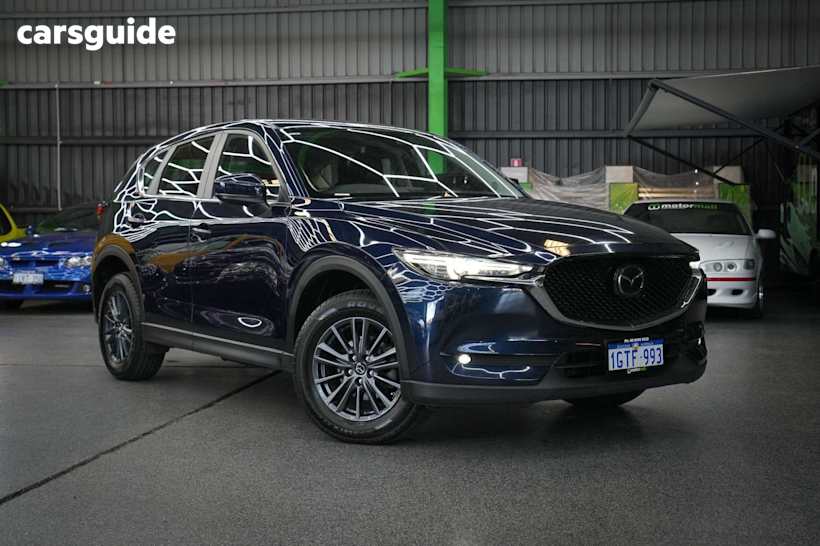 Blue 2019 Mazda CX-5 SUV MAXX SPORT F