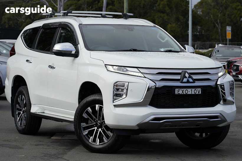 White 2021 Mitsubishi Pajero Sport SUV EXCEED 4X4
